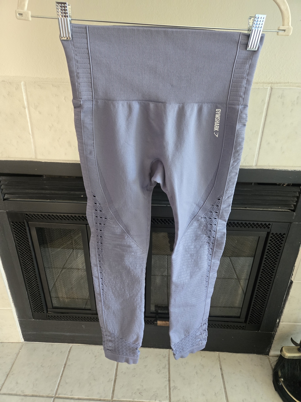 Gymshark Lavender Gray Seamless High-Waist Leggings